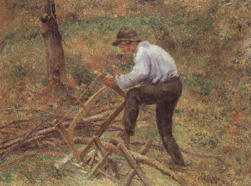 Camille Pissarro The Woodcutter Sweden oil painting art